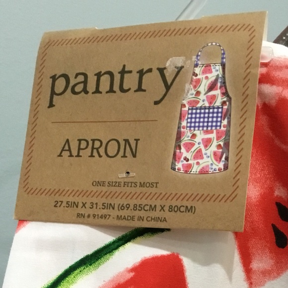 ❤️Take 50% Off! NWT Watermelon Pantry Apron - Picture 2 of 8
